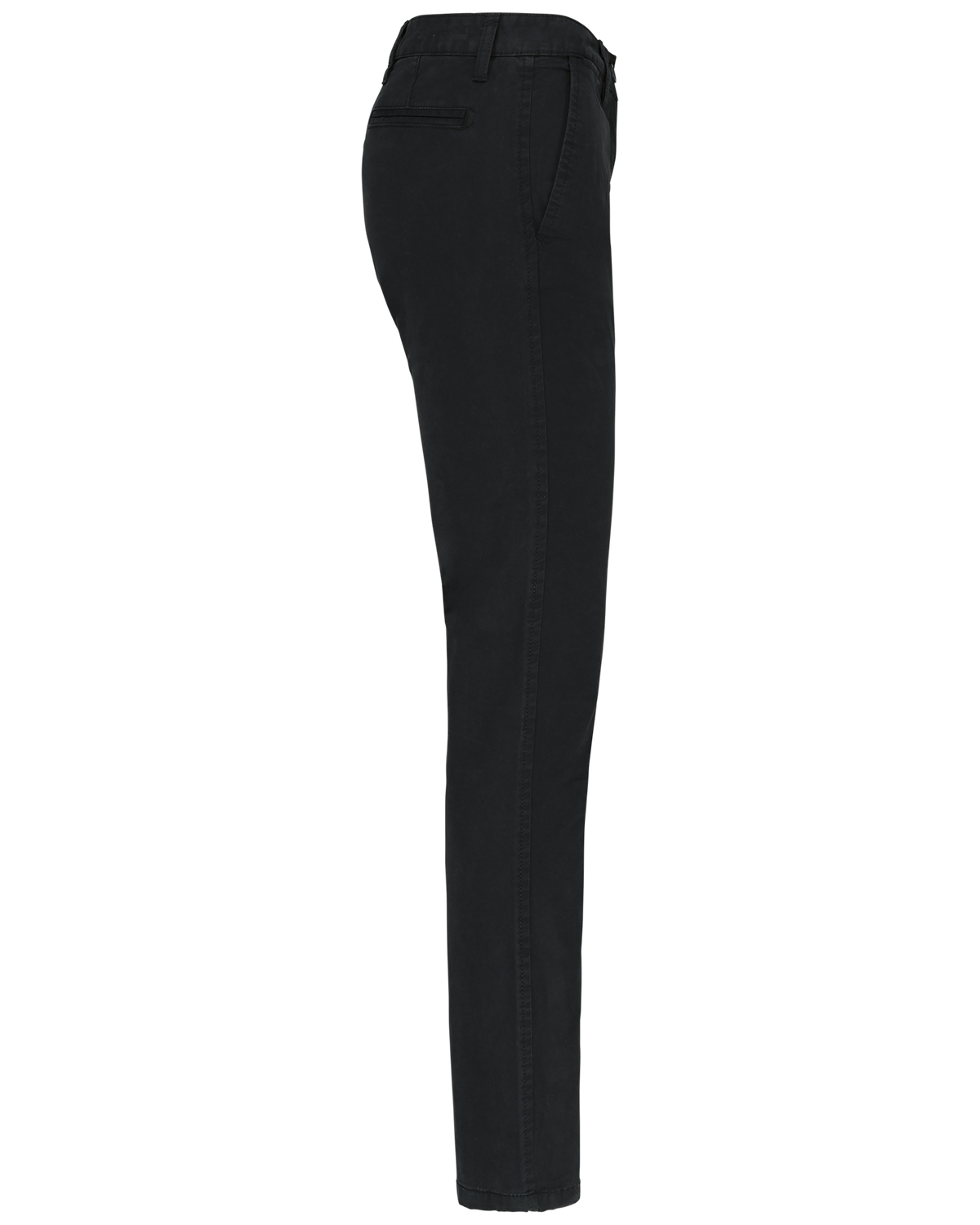 K741 - Pantalón chino mujer - Black - lateral