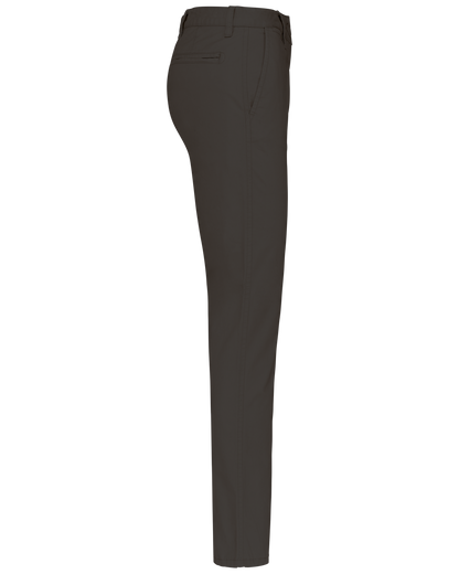 K741 - Pantalón chino mujer - Dark Grey - lateral
