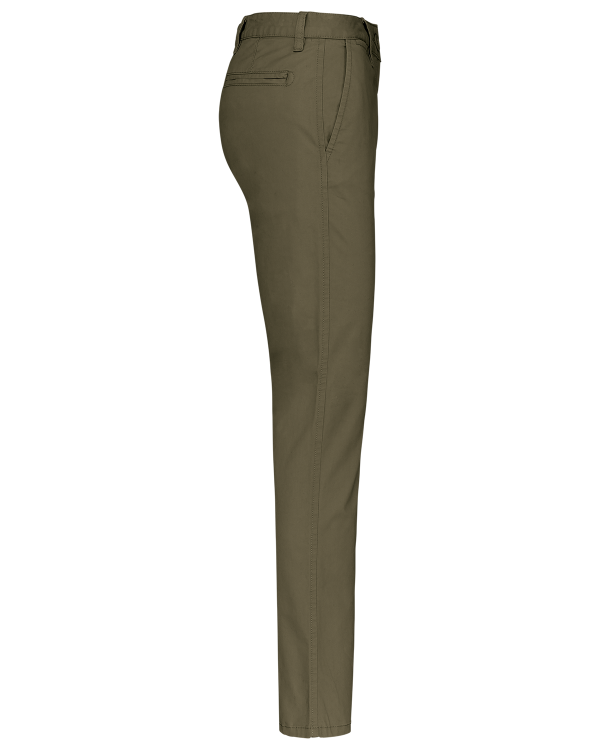 K741 - Pantalón chino mujer - Light khaki - lateral