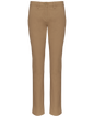 K741 - Pantalón chino mujer - Camel - frontal
