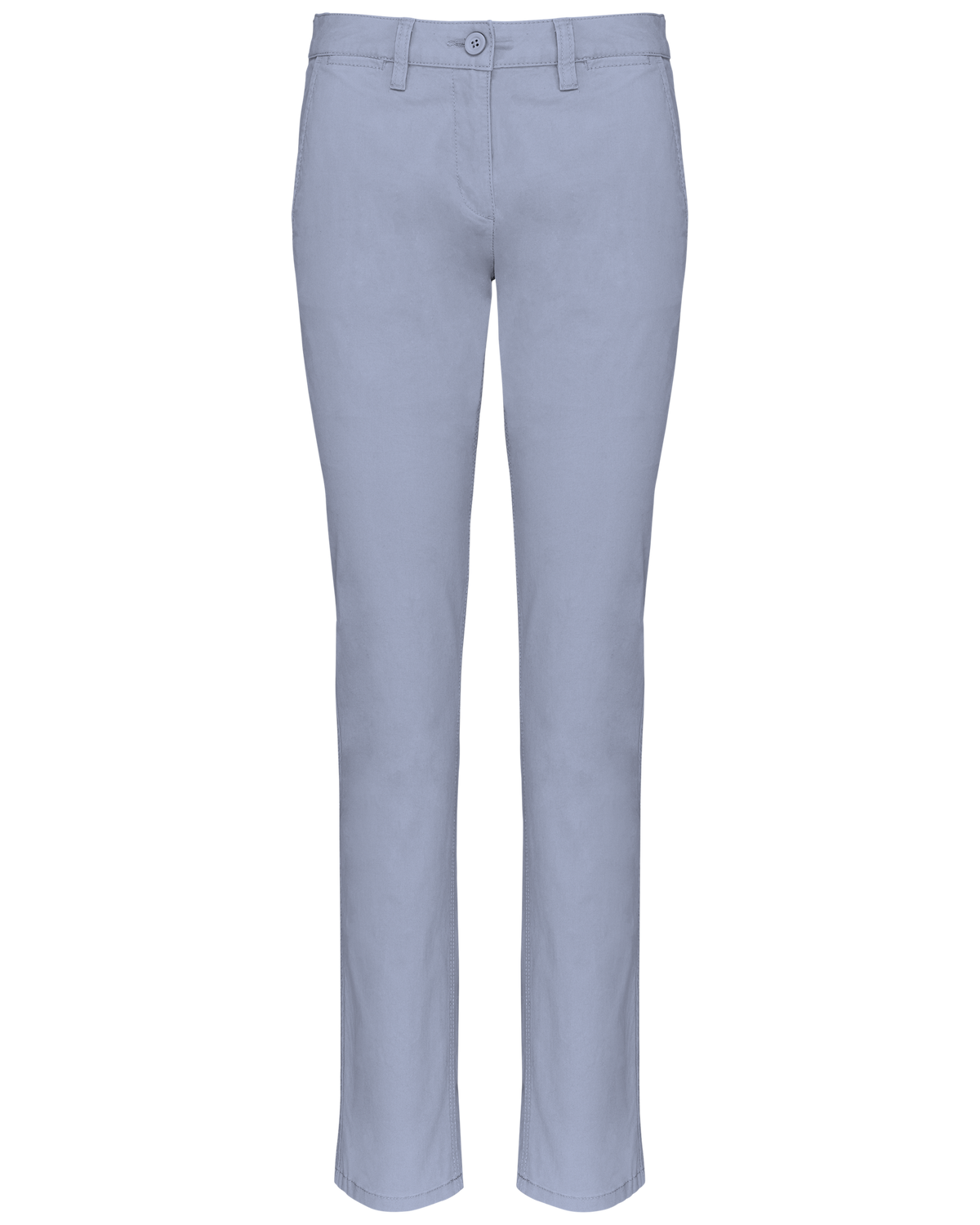 K741 - Pantalón chino mujer - Kentucky Blue - frontal