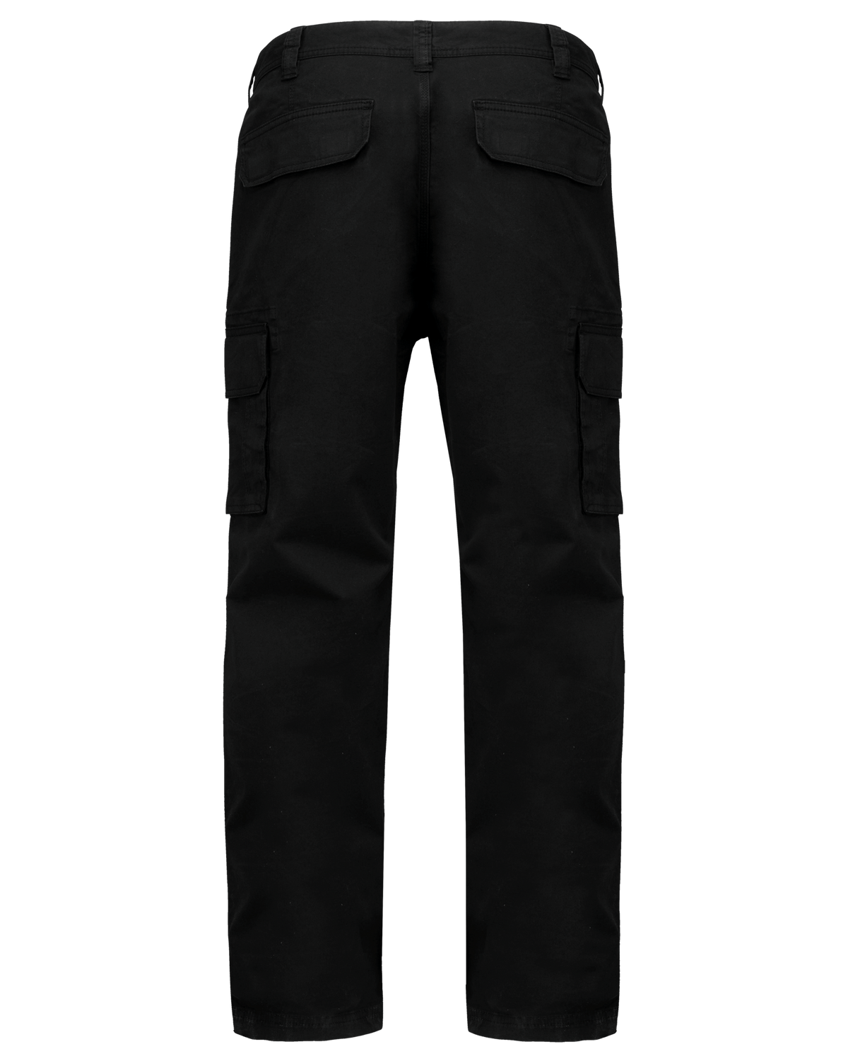 K744 - Pantalón multibolsillos hombre - Black - trasera