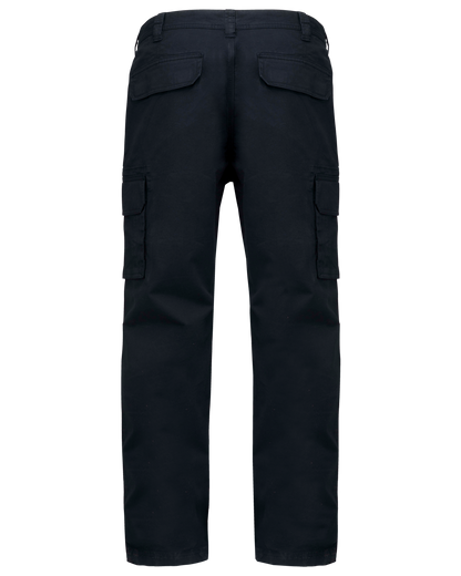 K744 - Pantalón multibolsillos hombre - Dark Navy - trasera