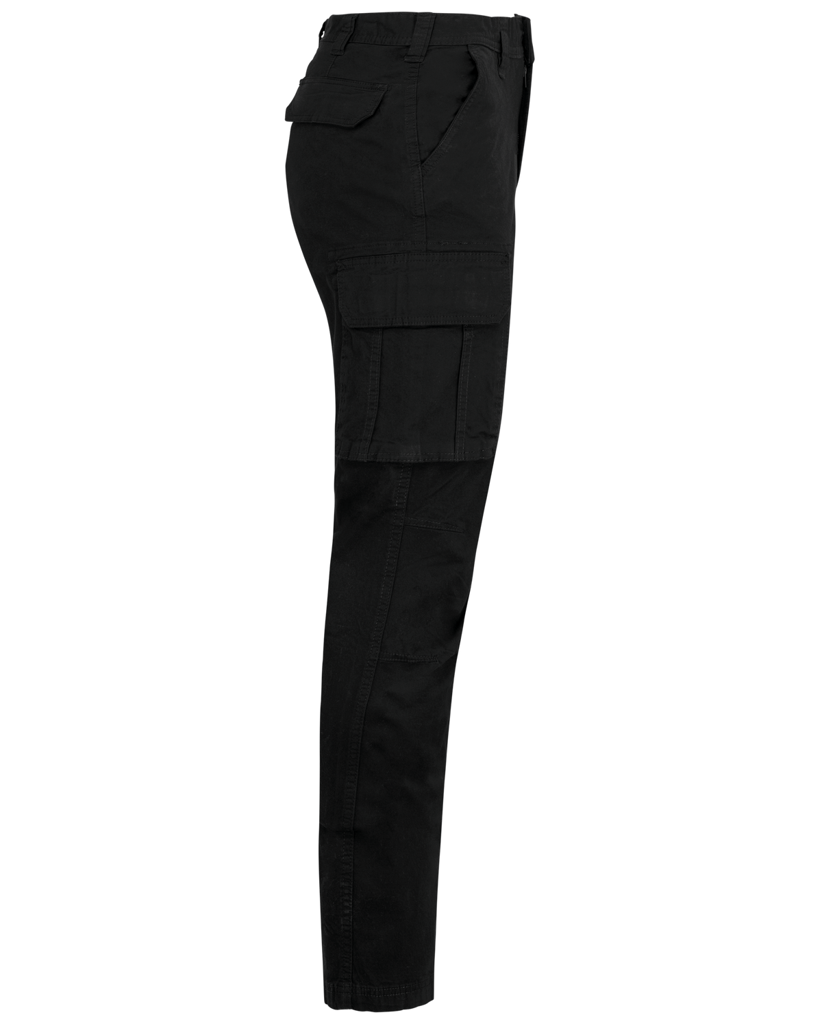 K744 - Pantalón multibolsillos hombre - Black - lateral