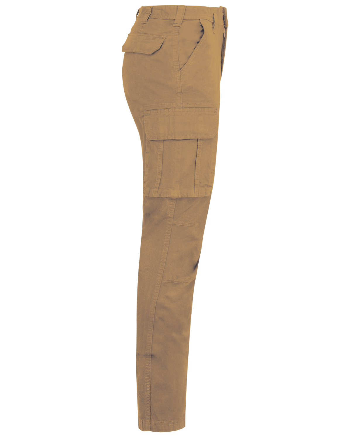 K744 - Pantalón multibolsillos hombre - Camel - lateral