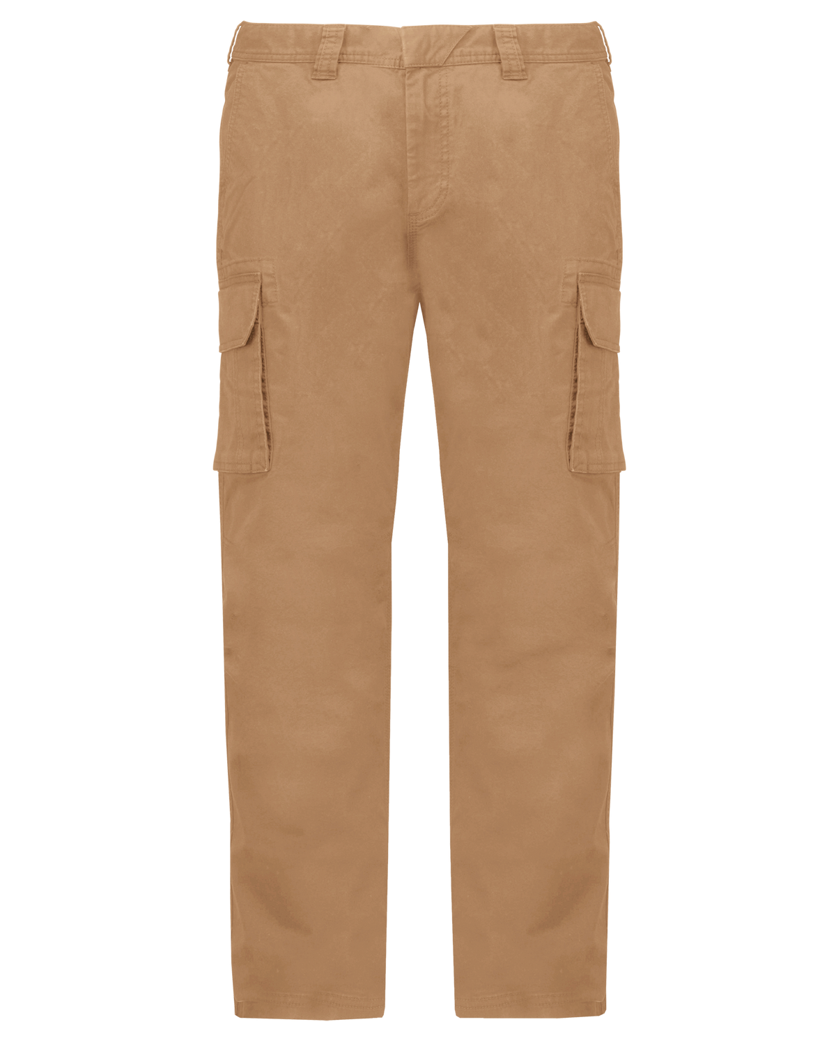 K744 - Pantalón multibolsillos hombre - Camel - frontal