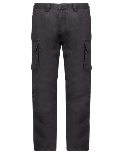 K744 - Pantalón multibolsillos hombre - Dark Grey - frontal