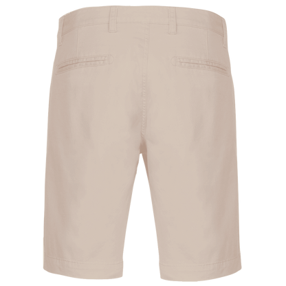 K750 - Bermuda chino hombre - Beige - trasera