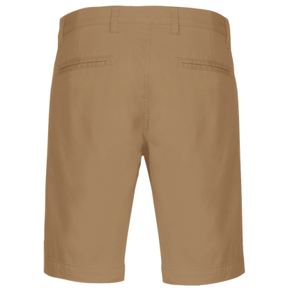 K750 - Bermuda chino hombre - Camel - trasera