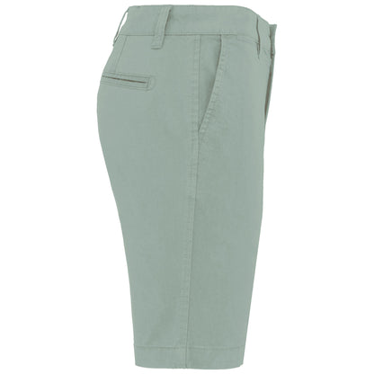K750 - Bermuda chino hombre - Sage - lateral