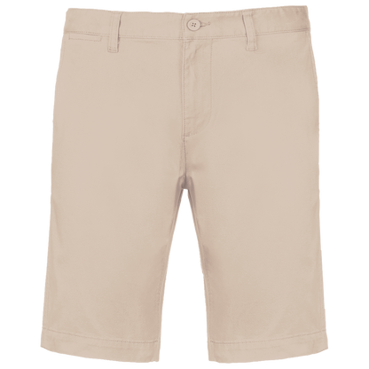 K750 - Bermuda chino hombre - Beige - frontal