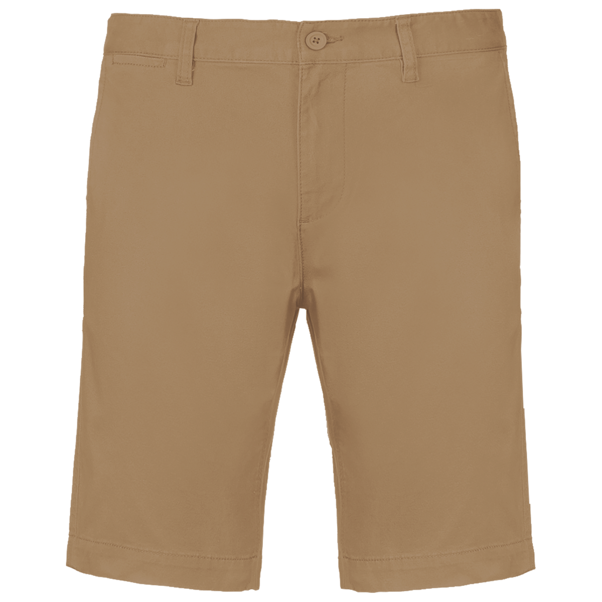 K750 - Bermuda chino hombre - Camel - frontal