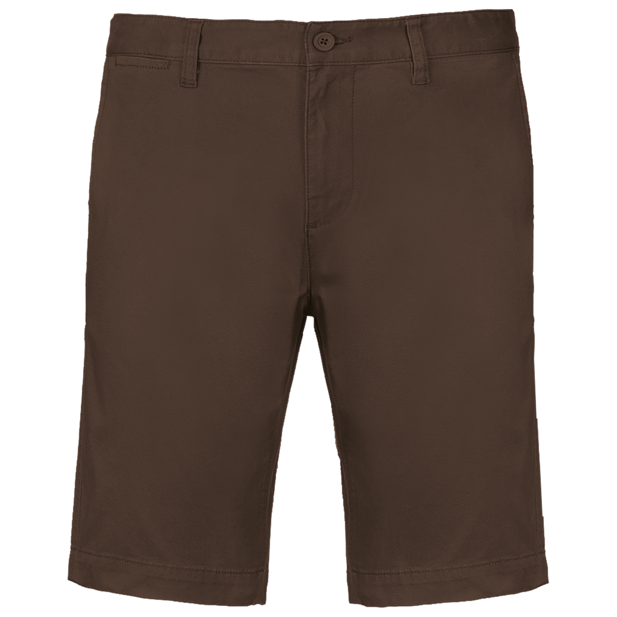 K750 - Bermuda chino hombre - Chocolate - frontal