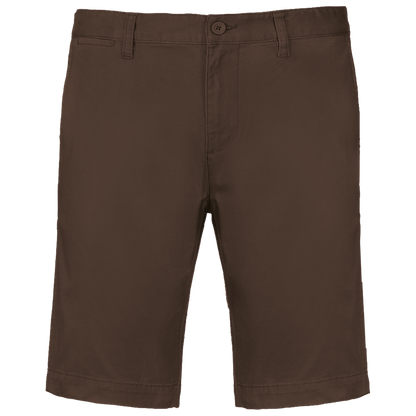 K750 - Bermuda chino hombre - Chocolate - frontal