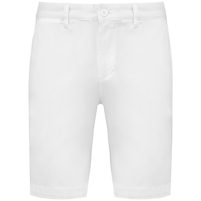 K750 - Bermuda chino hombre - White - frontal