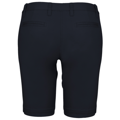 K751 - Bermuda chino mujer - Dark Navy - trasera