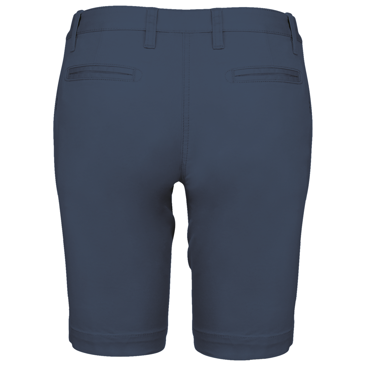 K751 - Bermuda chino mujer - Deep Blue - trasera