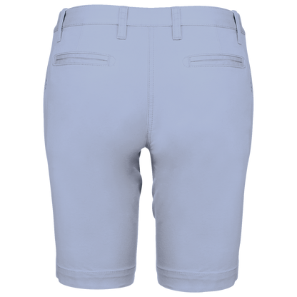 K751 - Bermuda chino mujer - Kentucky Blue - trasera