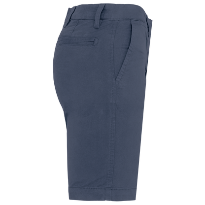 K751 - Bermuda chino mujer - Deep Blue - lateral