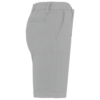 K751 - Bermuda chino mujer - Fine Grey - lateral