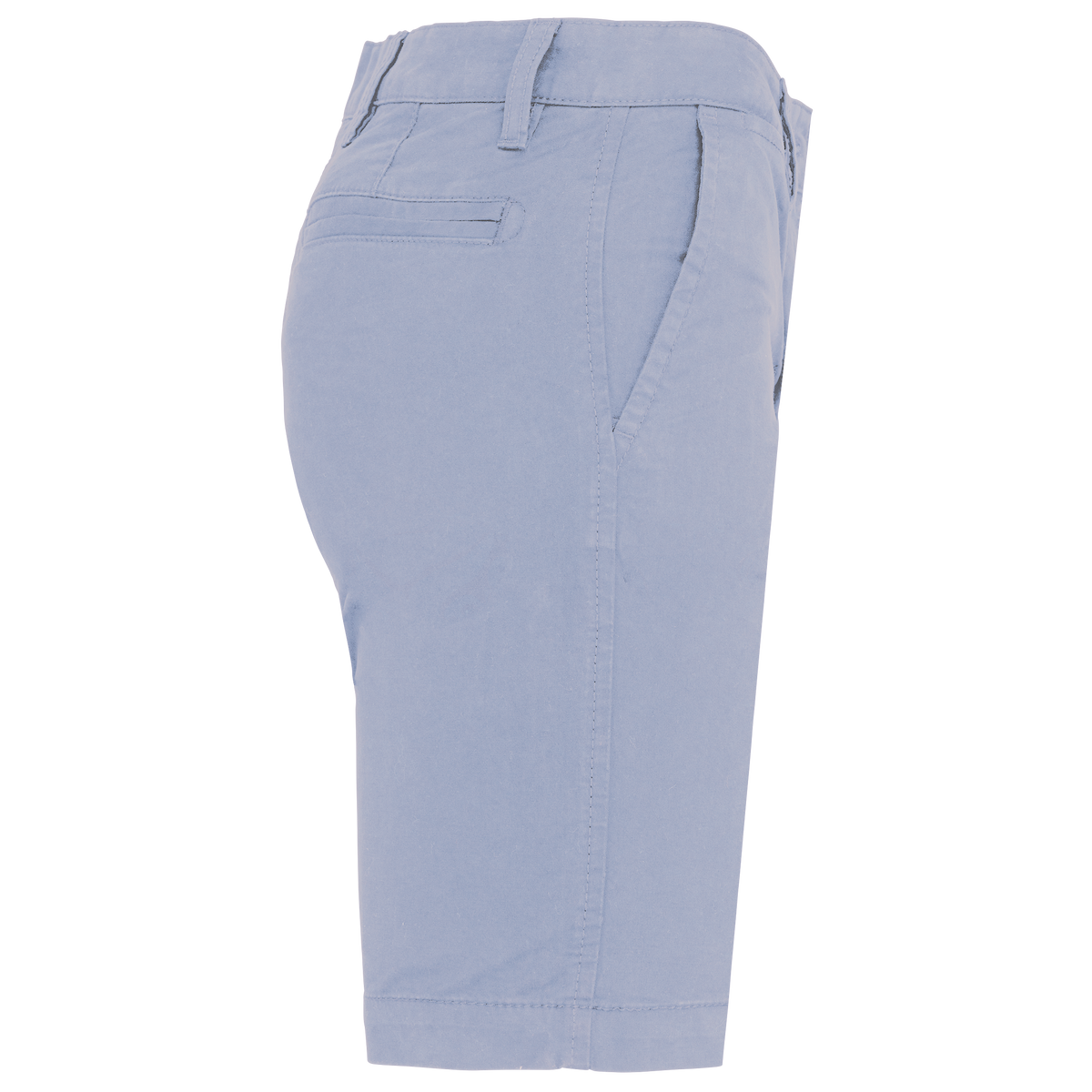 K751 - Bermuda chino mujer - Kentucky Blue - lateral