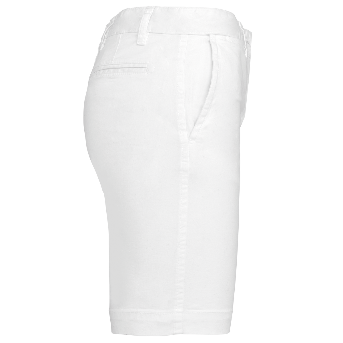 K751 - Bermuda chino mujer - White - lateral