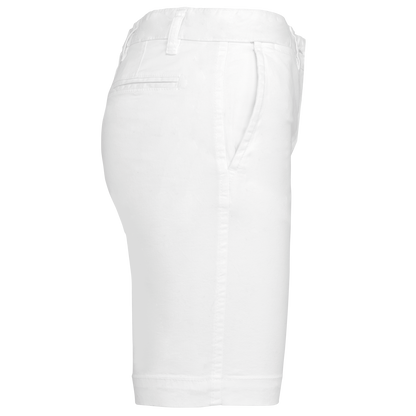 K751 - Bermuda chino mujer - White - lateral