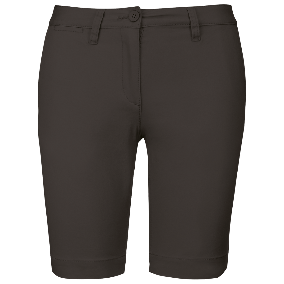 K751 - Bermuda chino mujer - Dark Grey - frontal