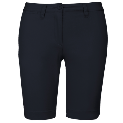 K751 - Bermuda chino mujer - Dark Navy - frontal