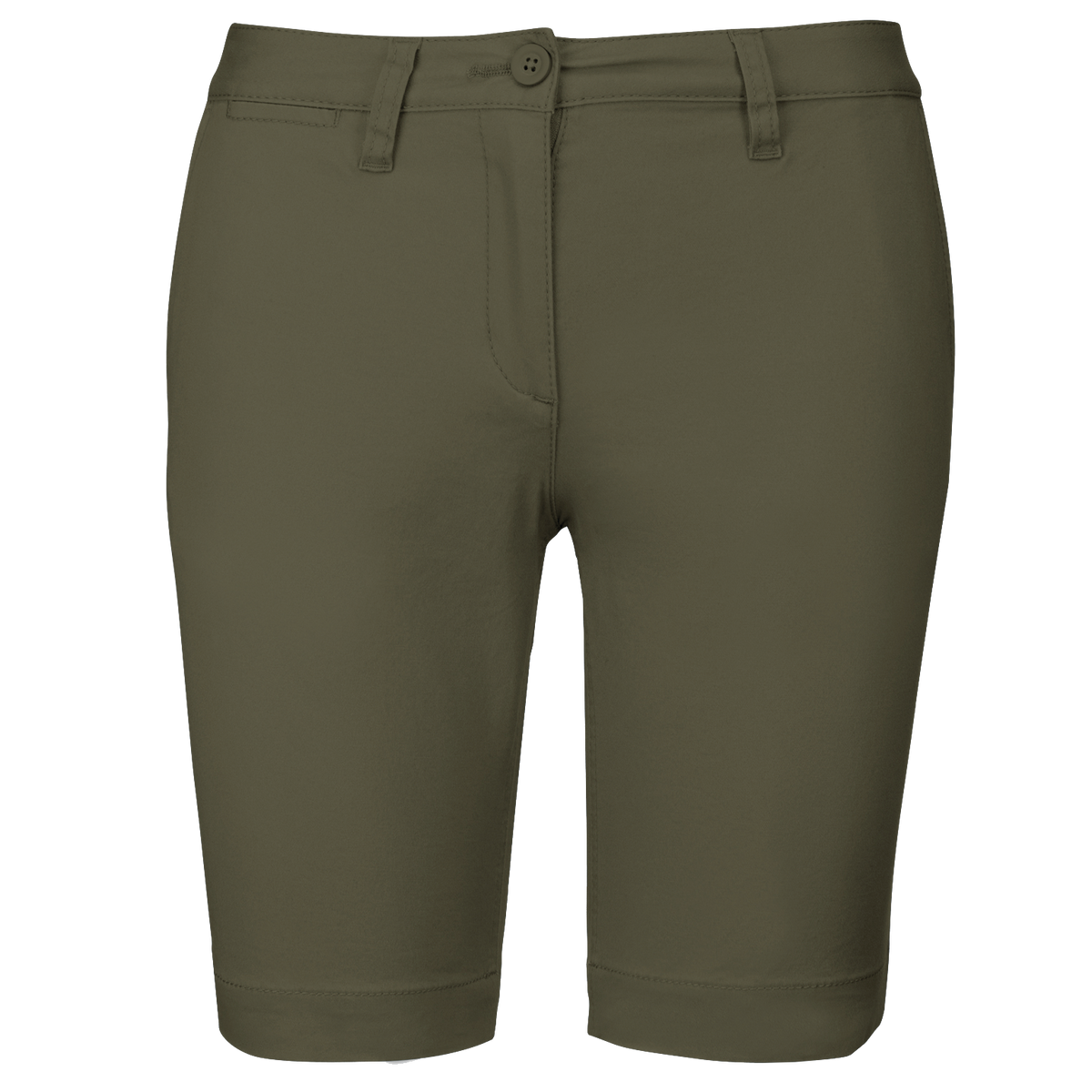 K751 - Bermuda chino mujer - Light khaki - frontal