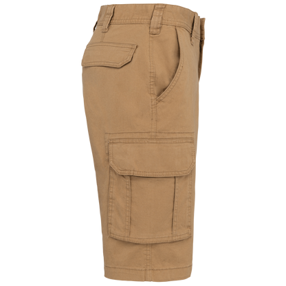 K754 - Bermuda multibolsillos hombre - Camel - lateral
