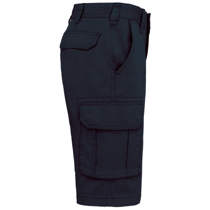 K754 - Bermuda multibolsillos hombre - Dark Navy - lateral