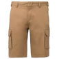 K754 - Bermuda multibolsillos hombre - Camel - frontal