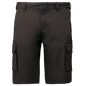 K754 - Bermuda multibolsillos hombre - Dark Grey - frontal