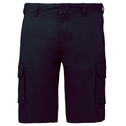 K754 - Bermuda multibolsillos hombre - Dark Navy - frontal