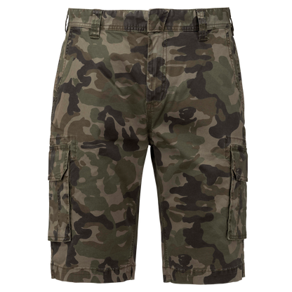 K754 - Bermuda multibolsillos hombre - Olive Camouflage - frontal