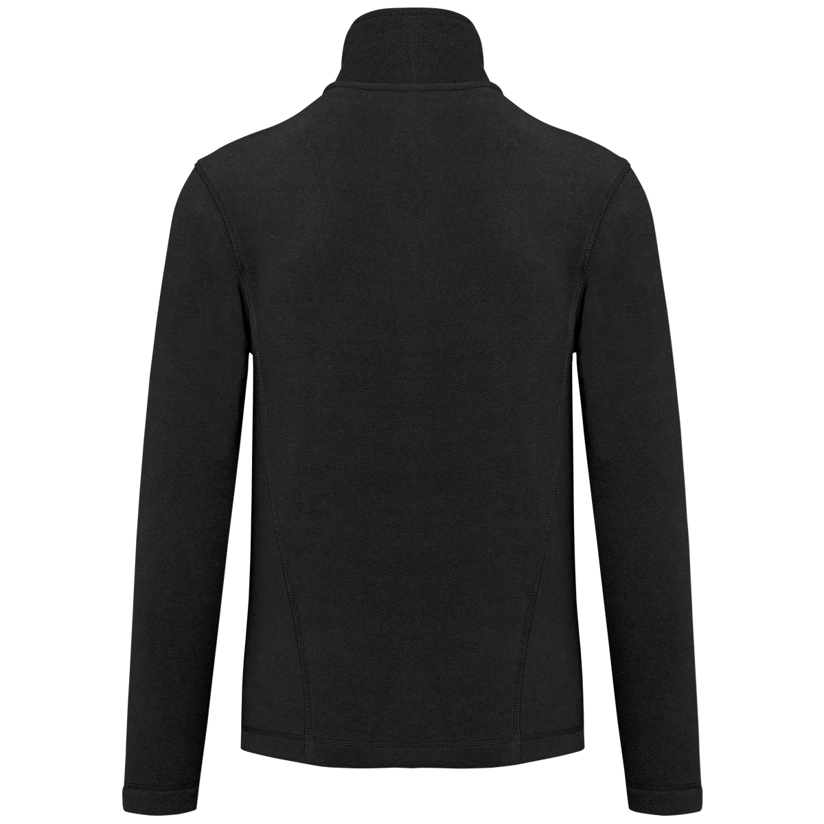 K907 - Chaqueta micropolar con cremallera mujer - Black - trasera