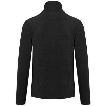 K907 - Chaqueta micropolar con cremallera mujer - Black - trasera