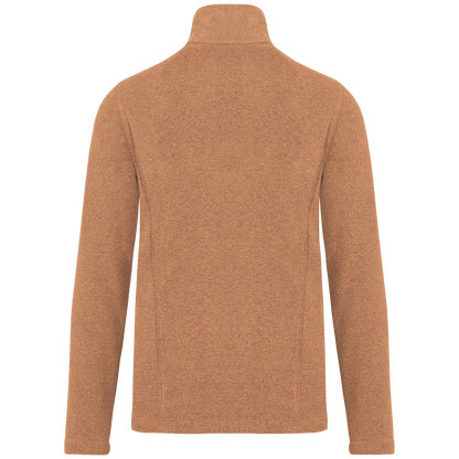K907 - Chaqueta micropolar con cremallera mujer - Camel Heather - trasera