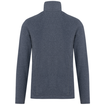K907 - Chaqueta micropolar con cremallera mujer - French Navy Heather - trasera