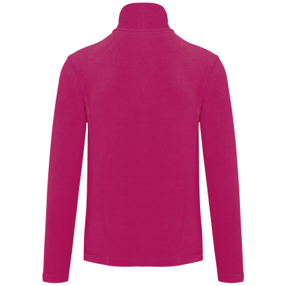 K907 - Chaqueta micropolar con cremallera mujer - Fuchsia - trasera