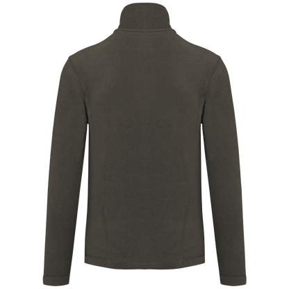 K907 - Chaqueta micropolar con cremallera mujer - Green Olive - trasera