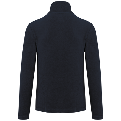 K907 - Chaqueta micropolar con cremallera mujer - Navy - trasera