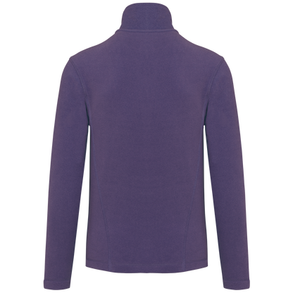 K907 - Chaqueta micropolar con cremallera mujer - Purple - trasera