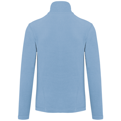 K907 - Chaqueta micropolar con cremallera mujer - Sky Blue - trasera