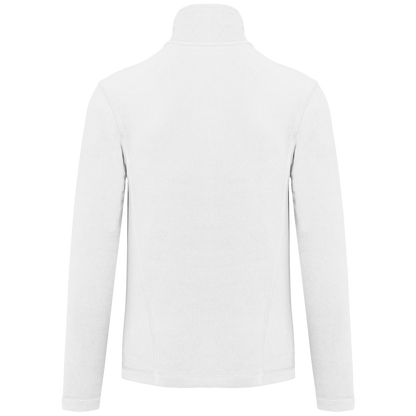 K907 - Chaqueta micropolar con cremallera mujer - White - trasera