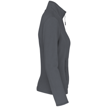 K907 - Chaqueta micropolar con cremallera mujer - Convoy Grey - lateral