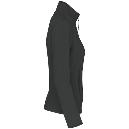 K907 - Chaqueta micropolar con cremallera mujer - Dark Grey - lateral