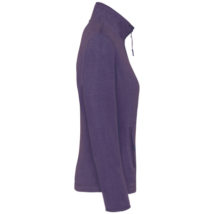 K907 - Chaqueta micropolar con cremallera mujer - Purple - lateral