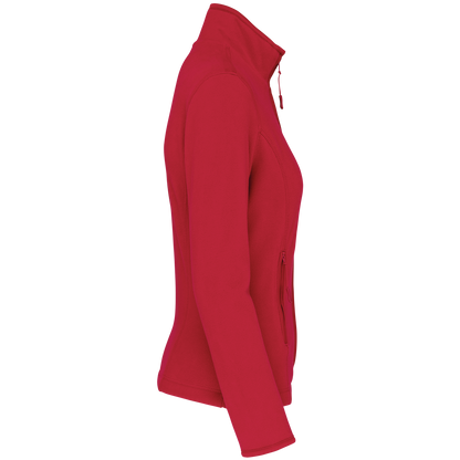 K907 - Chaqueta micropolar con cremallera mujer - Red - lateral